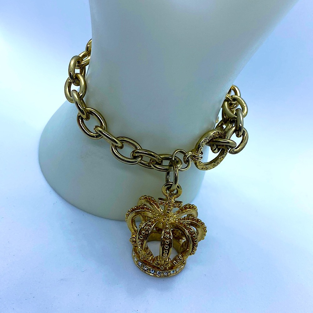 Juicy Couture Crown Charm Bracelet